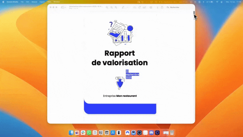 Démonstration WizValue